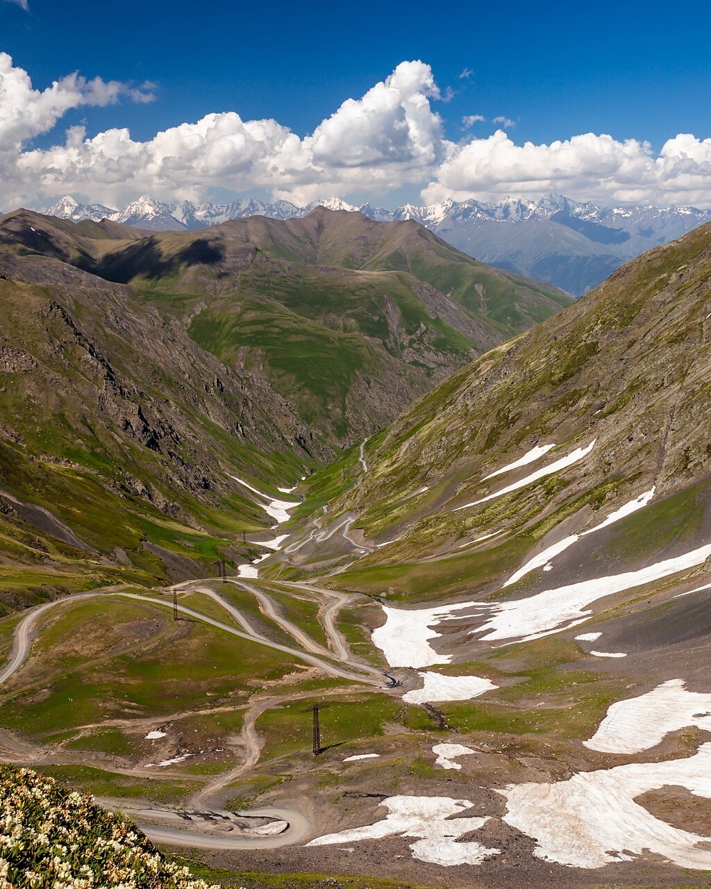 A whisper-quiet winding pass through the High Caucasus