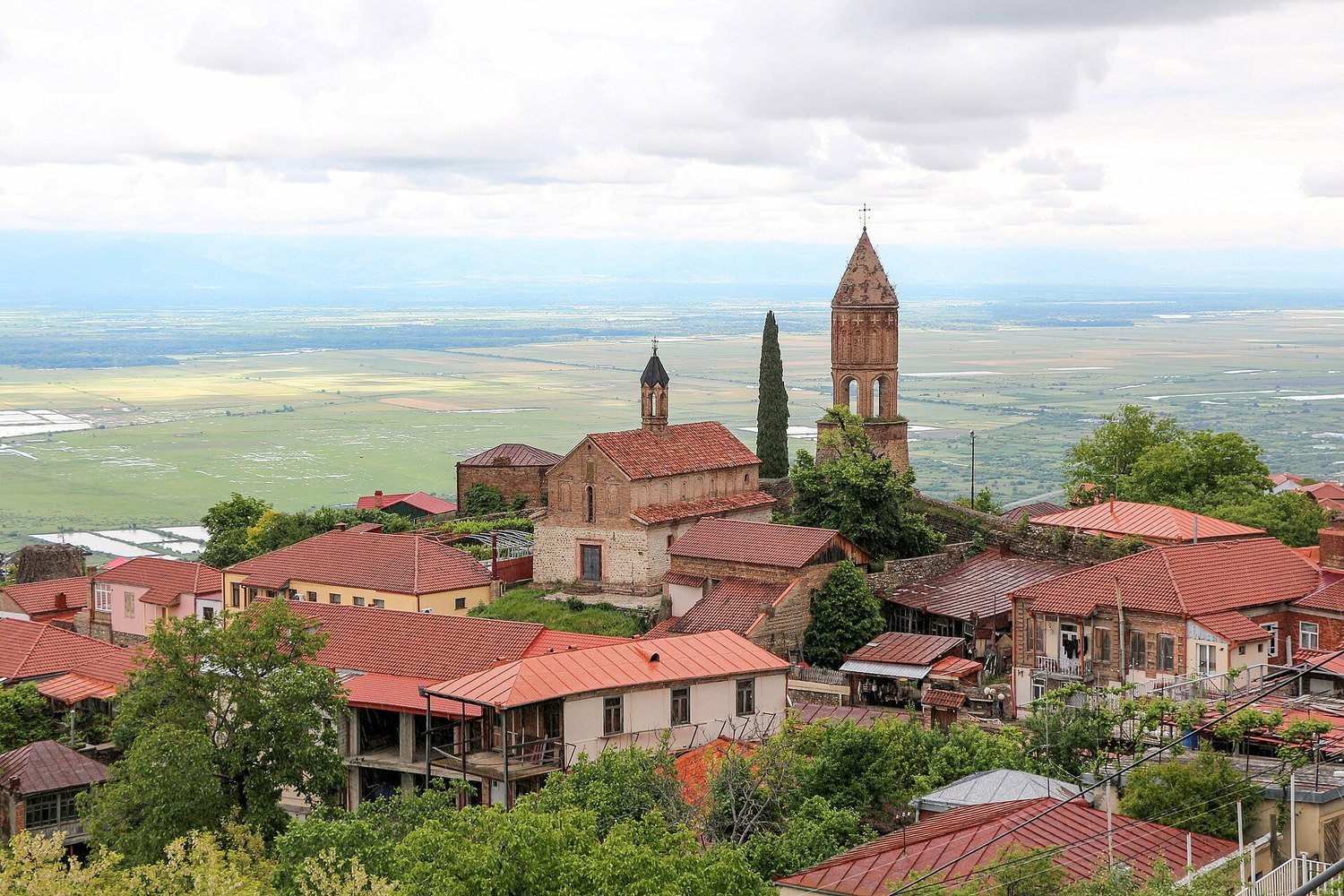 Sighnaghi, the hilltop town of Kakheti